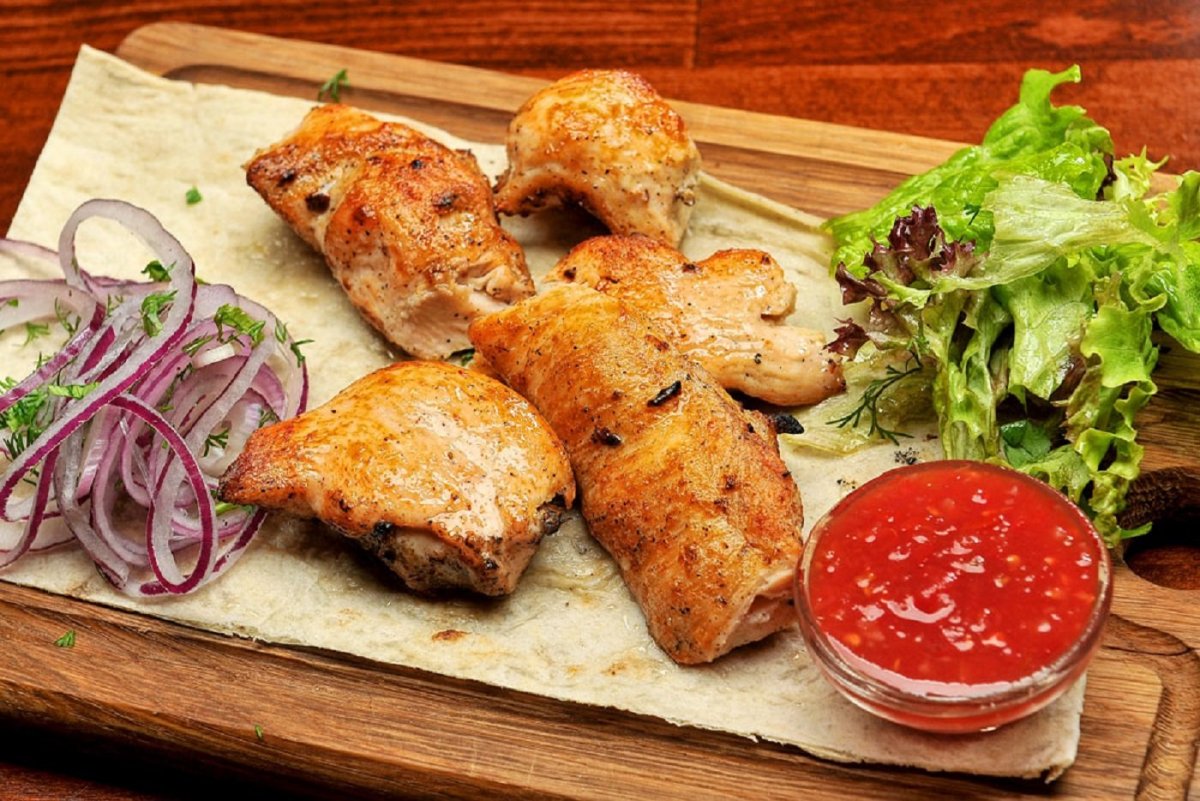 Шашлык из куриной грудки в Солнечногорске Шашлык из куриной грудки в Солнечногорске