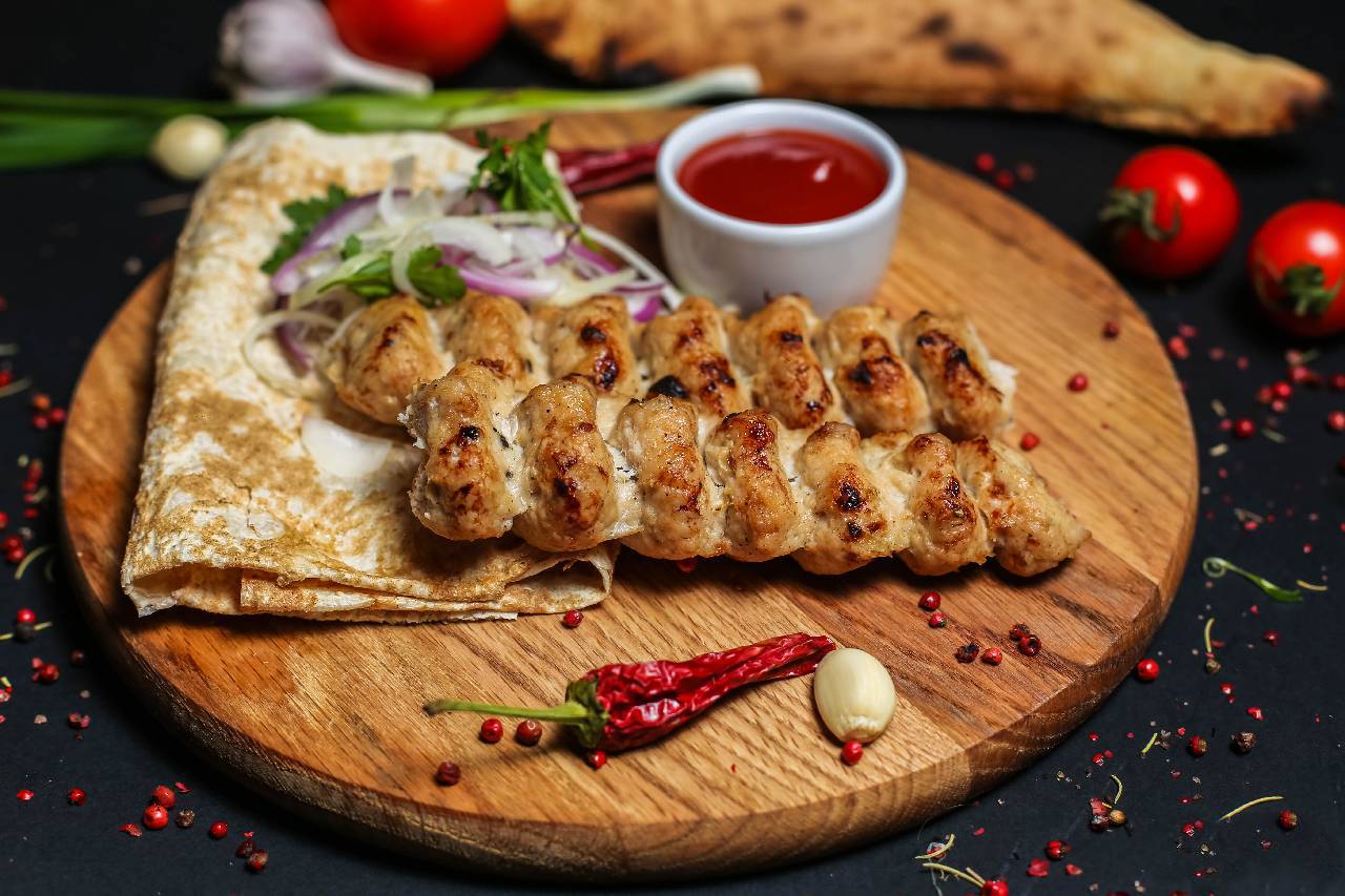 Люля-кебаб с курицей в Солнечногорске Люля-кебаб с курицей в Солнечногорске